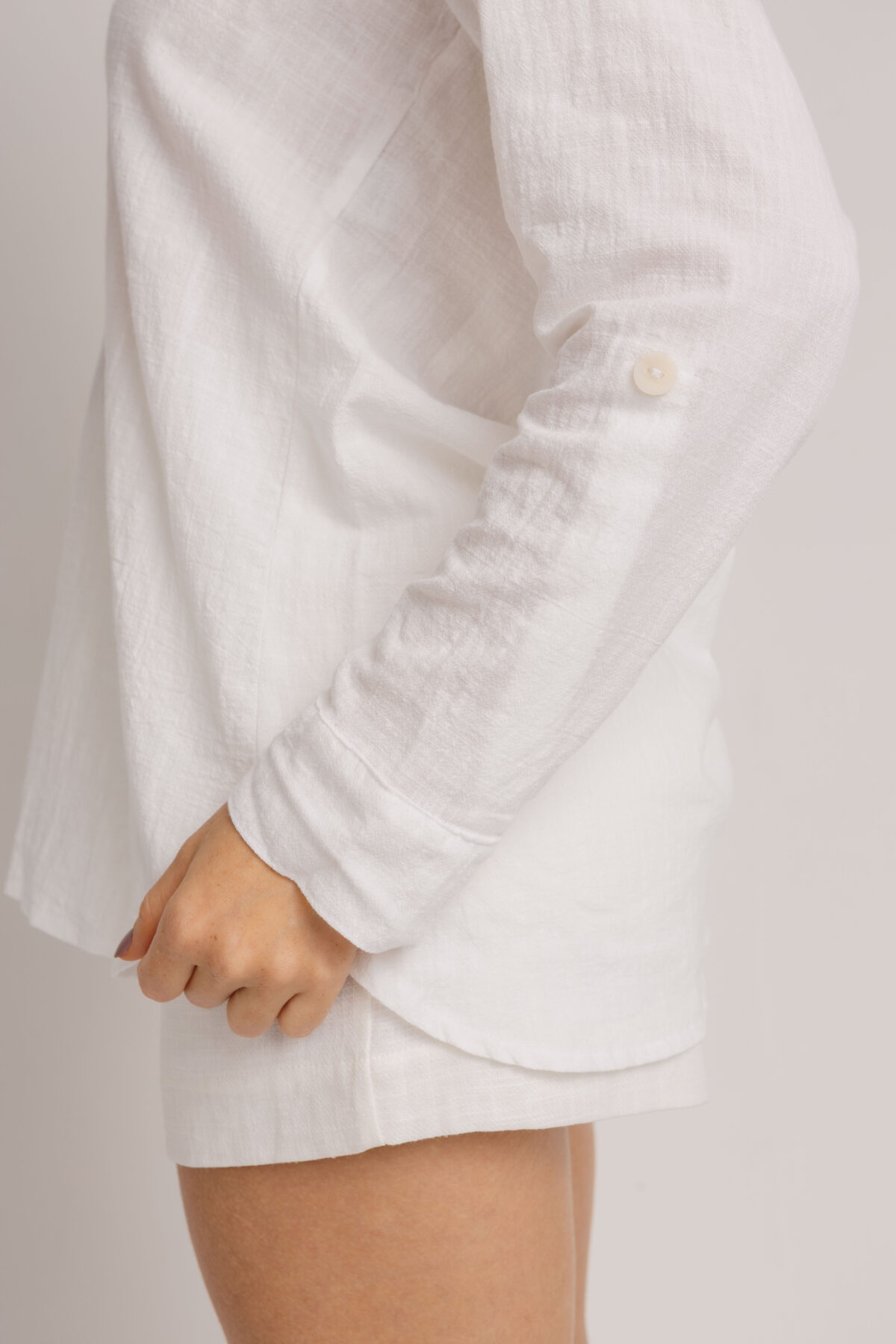 Chemise de Algodão Bela Offwhite - Image 6
