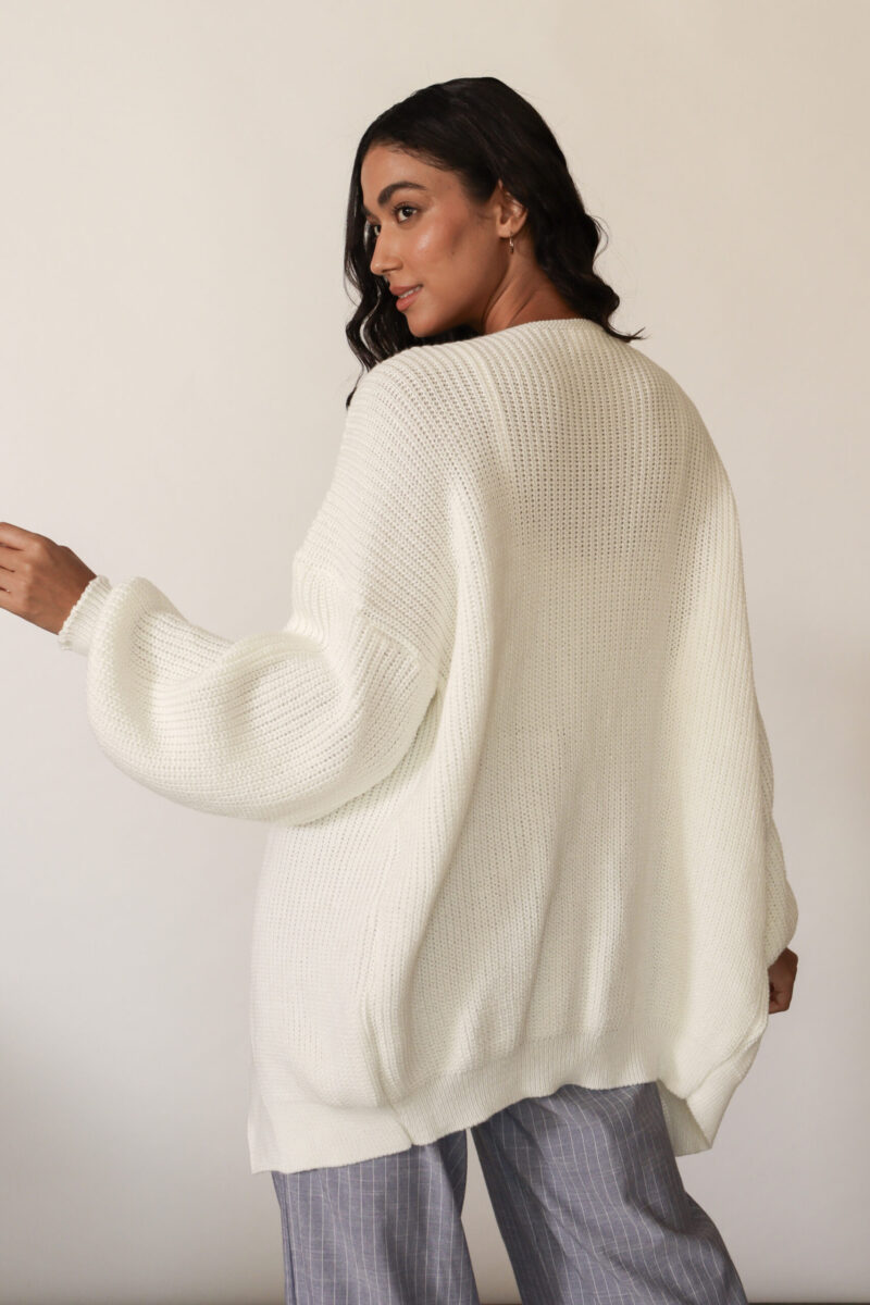 Cardigan Gal Offwhite