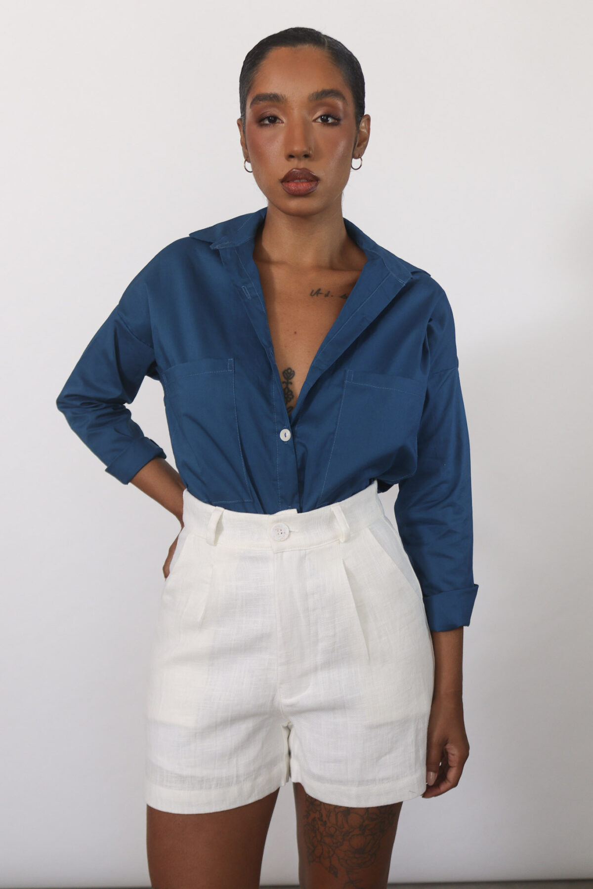 Short Carmélia Offwhite - Image 3