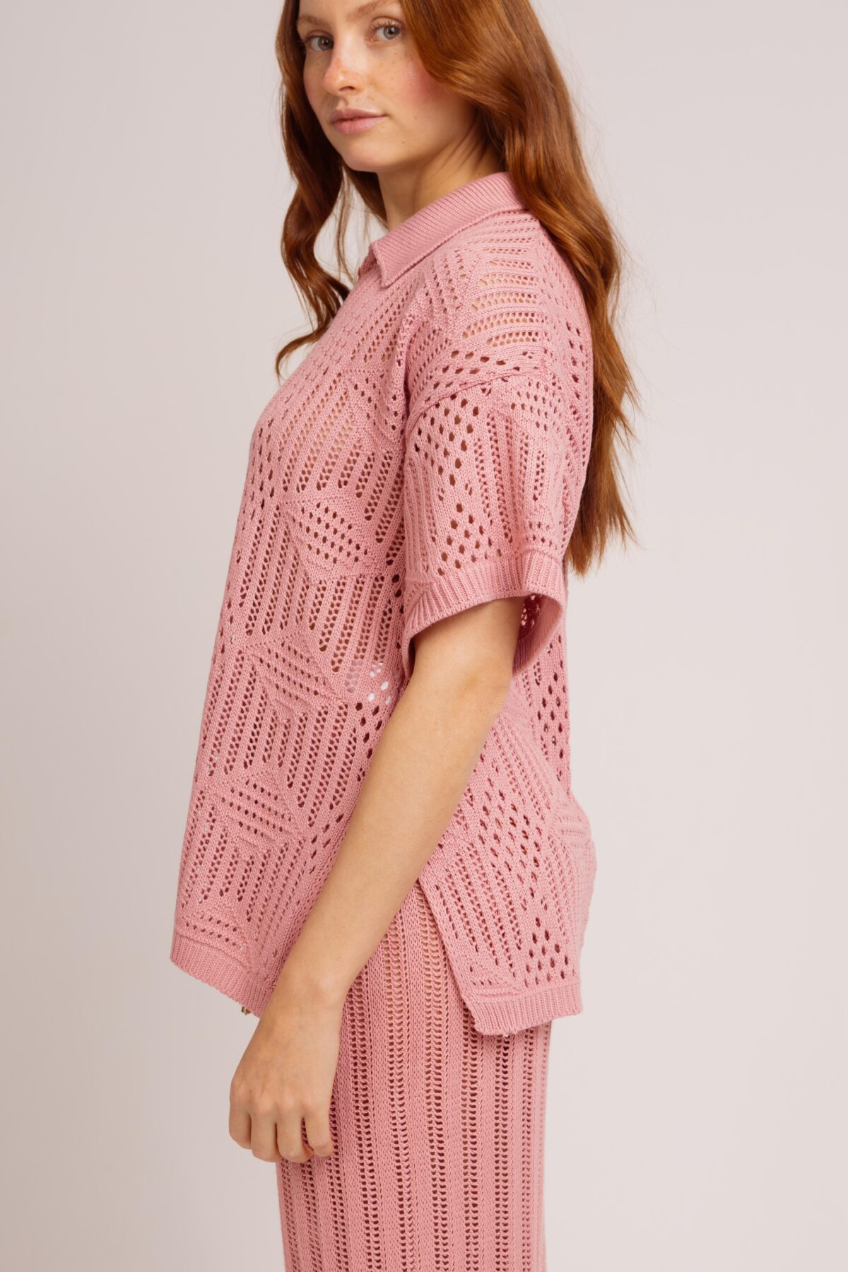 Camisa de Tricot Orla Rosa - Image 4
